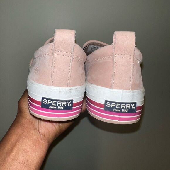 Sperry Creat Twin Gore Platform Rose Suede - Picture 2 of 8